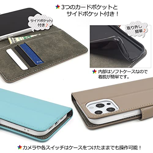 Amazon.co.jp: iPhone13 Pro Max ケース 手帳型 カバー 二つ折り